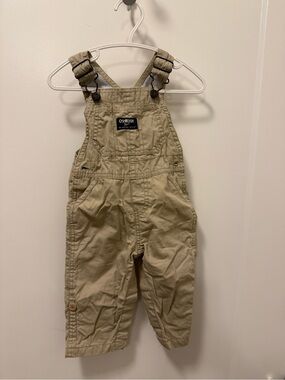 OshKosh B'gosh Tan Kids Overalls